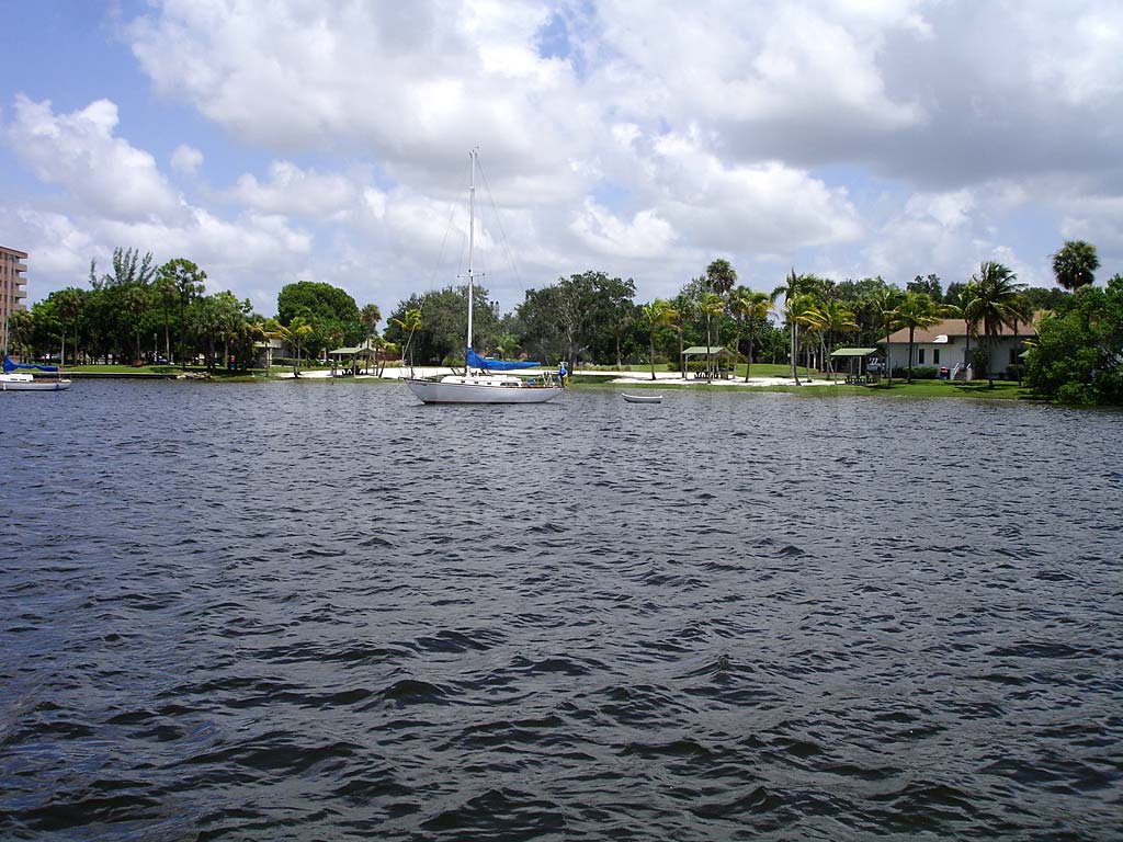 View Down the Canal From Sunnybrook Harbour